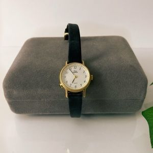 Vintage 90’s Timex Simple Black Wristwatch